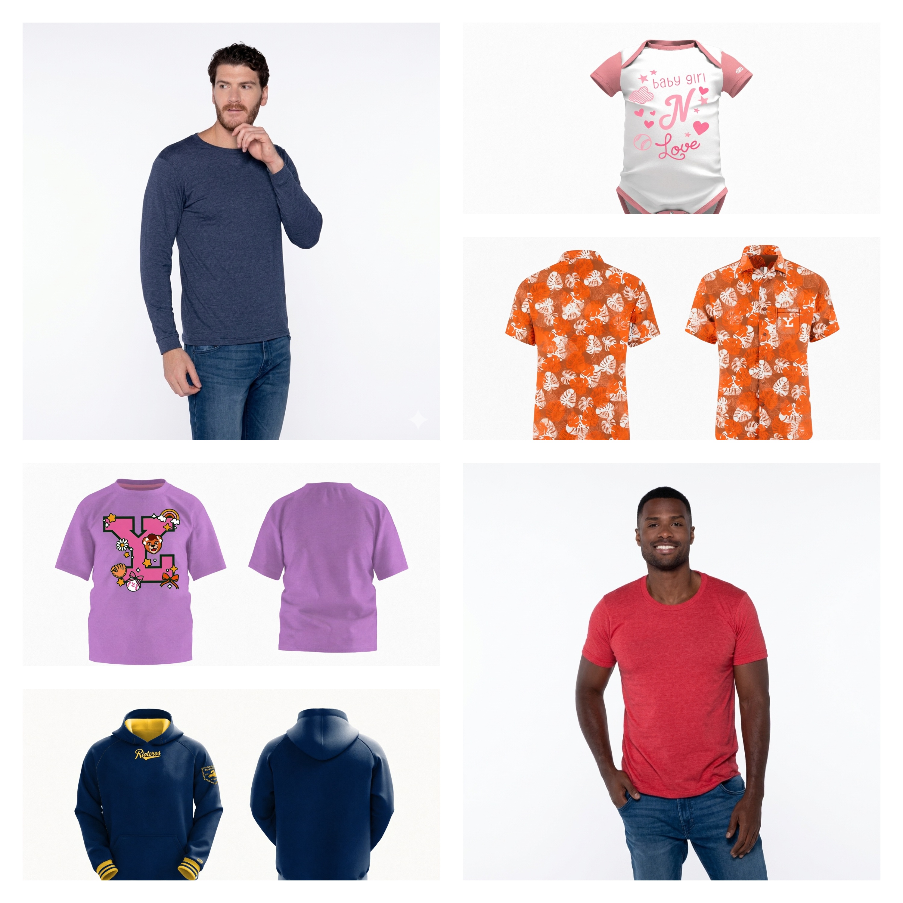 Colección de productos textiles JACR